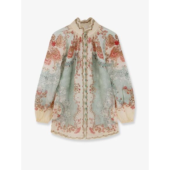 Zimmermann Women Daylight Ramie Blouse